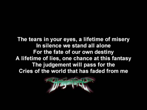 DragonForce - The Fire Still Burns | Lyrics on screen | HD