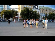 Центральная Площадь Харькова, танец, съёмка неизвестного клипа.