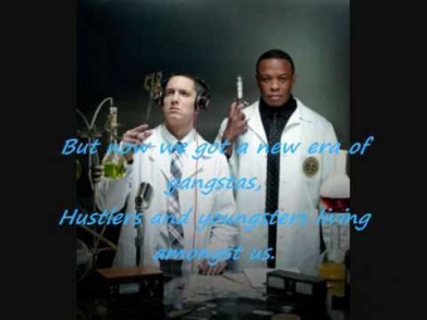 Eminem ft Dr dre The watcher (HD) lyrics
