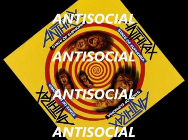 ANTHRAX - Antisocial (lyrics)