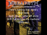 Megadeth - The Scorpion (lyrics)
