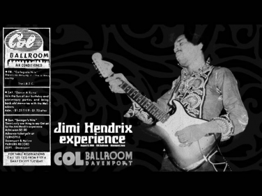 Jimi Hendrix - Are You Experienced? - Davenport, Iowa 1968
