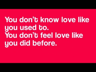 You don't know love [w/ Lyrics] - The Editors