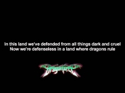 DragonForce - Where Dragons Rule | Lyrics on screen | HD
