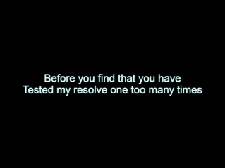 Disturbed - Leave It Alone (In-Video Lyrics)