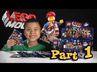 LEGO MOVIE MINIFIGURES!!! Box of Blind Bags Opening - PART 1