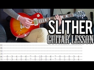 Velvet Revolver - Slither Guitar Lesson (With Tabs)