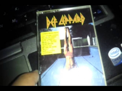 Def Leppard High and Dry cassette 2nd version