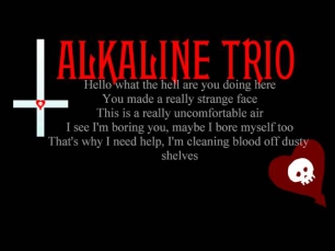 Alkaline Trio - Take Lots With Alcohol (Lyrics)