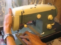 Sewing machine Test Швейная машина Veritas 8014/26 ГДР для кожи made in Germany