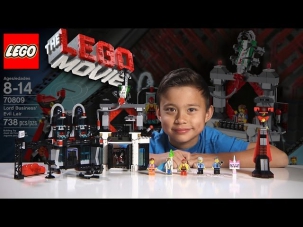 LORD BUSINESS' EVIL LAIR - LEGO MOVIE Set 70809 & BLIND BAG - Time-lapse Build, Unboxing & Review!