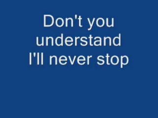 I'll Never Stop lyrics NSYNC