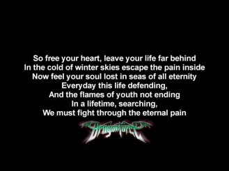 DragonForce - The Flame Of Youth | Lyrics on screen | HD