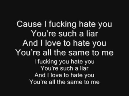 Godsmack I fucking hate you Lyrics