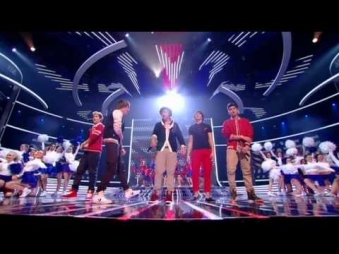 One Direction sing Kids in America - The X Factor Live show 5 (Full Version)
