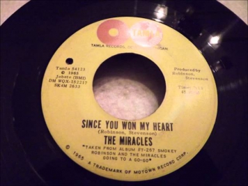 Miracles - Since You Won My Heart - Excellent Motown Doo Wop