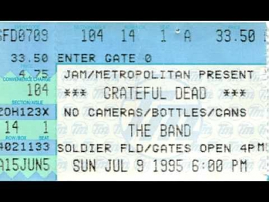 Grateful Dead - Box Of Rain (July 9, 1995, last song, last show)