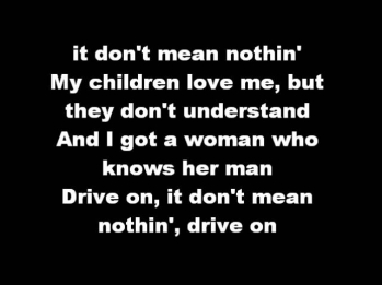 Johnny Cash- Drive On lyrics
