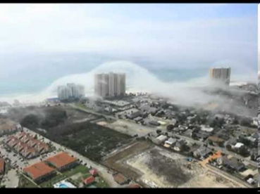 Облако   Цунами накрыло американский город Панама Сити
