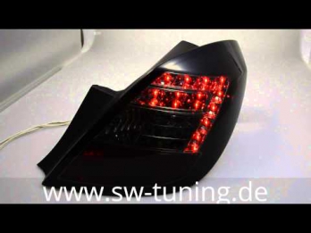 SWLight LED Rückleuchten für Opel Corsa D 5Tür Black smoke SW-Tuning