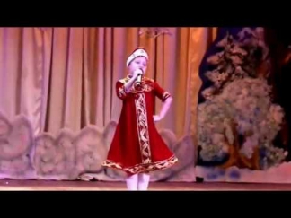 Юля Плескач (6 лет)-  Попурри  русских народных песен