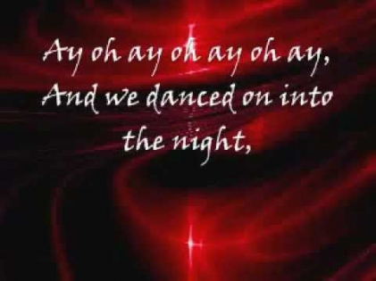 NickelBack Carlos Santana Feat Chad Kroeger  Into The Night Lyrics