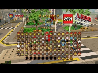 The Lego Movie Video Game: Unlocking Most of the Characters (Shopping Spree)