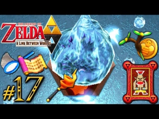The Legend of Zelda: A Link Between Worlds Frozen Courage Gameplay Walkthrough PART 17 Nintendo 3DS