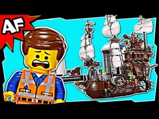 MetalBeard's SEA COW SHIP 70810 The Lego Movie Animated Building Review