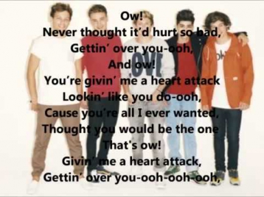 Heart Attack - One Direction (Lyrics)