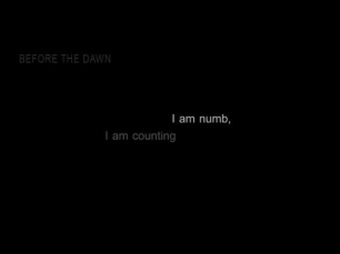 Before the Dawn - Monsters HD [Lyrics in Video]