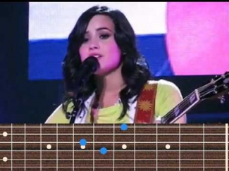 Demi Lovato - Catch Me guitar chords