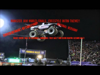 Monster Jam World Finals 15 Freestyle Intro Theme Update