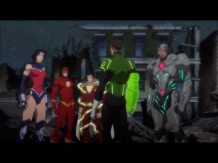 Green Lantern's Amazing Speech - Justice League: War