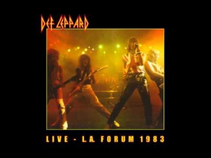 Def Leppard with Brian May - Travelin' Band (Full - Live LA Forum 1983)